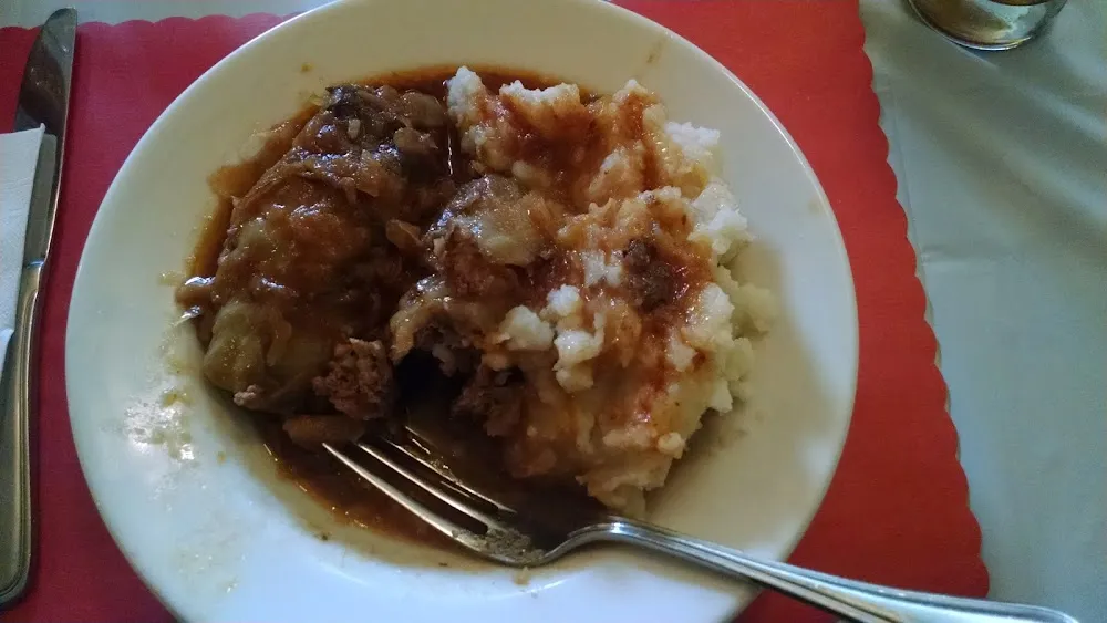 Stuffed Cabbage and Mashed Potatoes